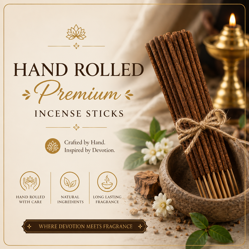 Hand Rolled Premium Incense Sticks