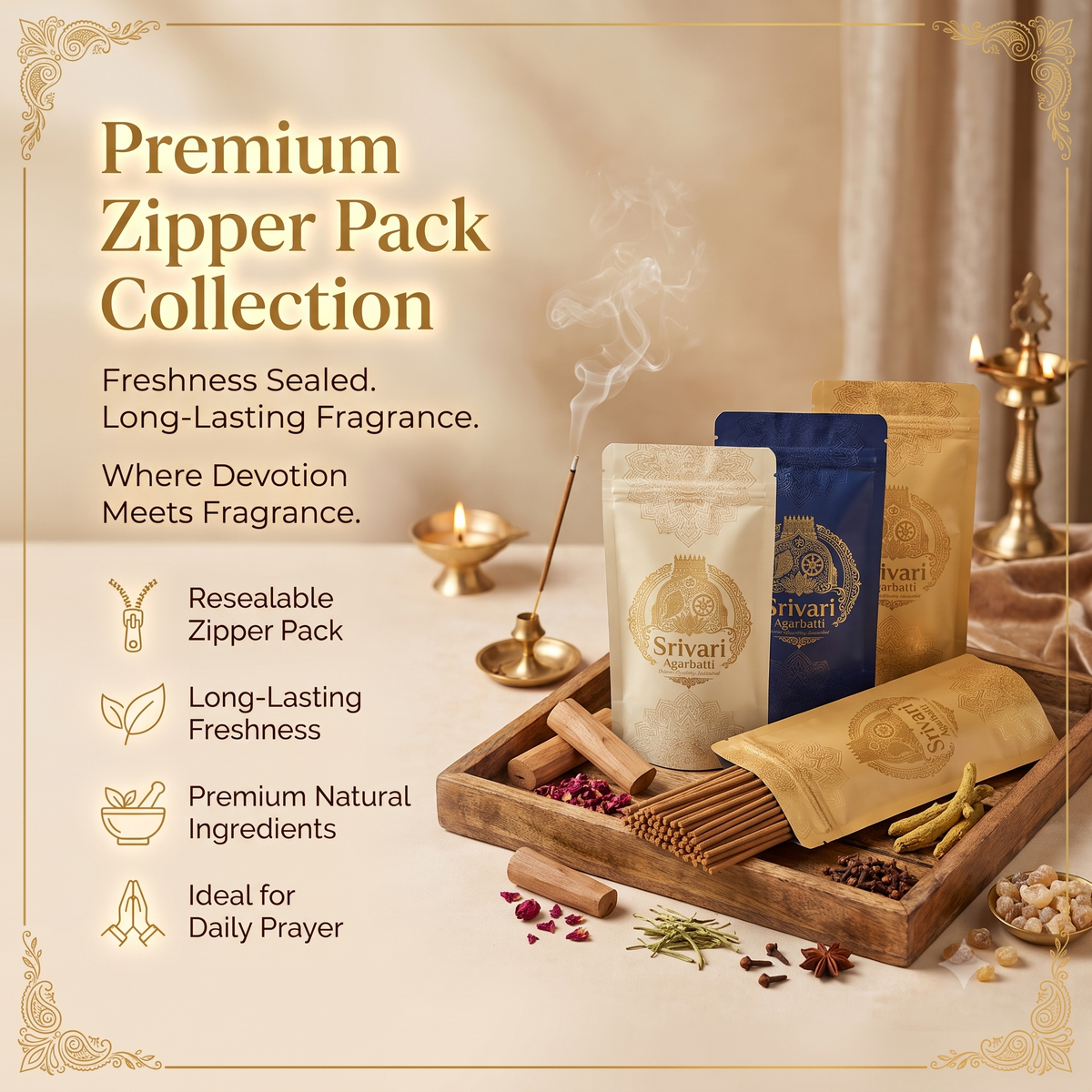 Premium Zipper Pack Collection