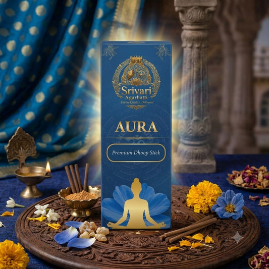 Aura Premium Dhoop Sticks – Long Lasting Fragrance | Rich & Divine Aroma