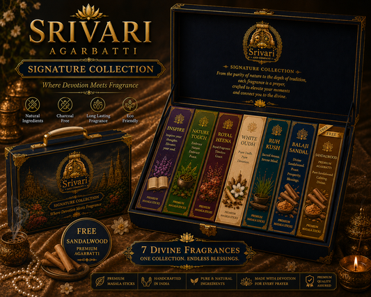 Srivari Signature Collection – 7 Premium Divine Fragrances