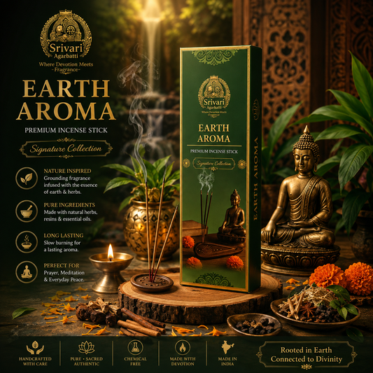 Earth Aroma – Natural Masala Batti | Pure Fragrance, Timeless Tradition