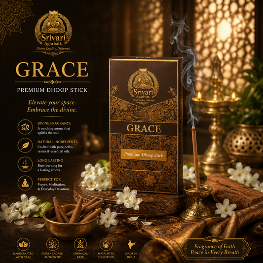Grace Dhoop Sticks – A Fragrance of Peace & Devotion