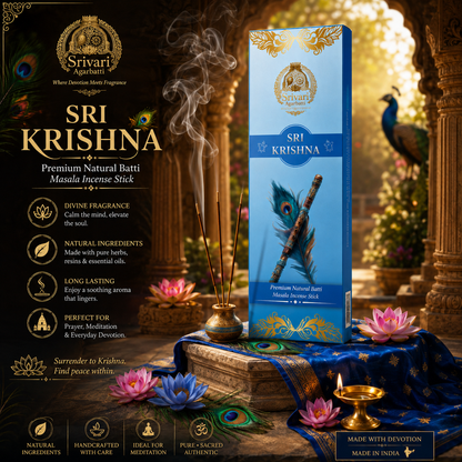 Sri Krishna Natural Batti – Pure Tradition, Divine Fragrance